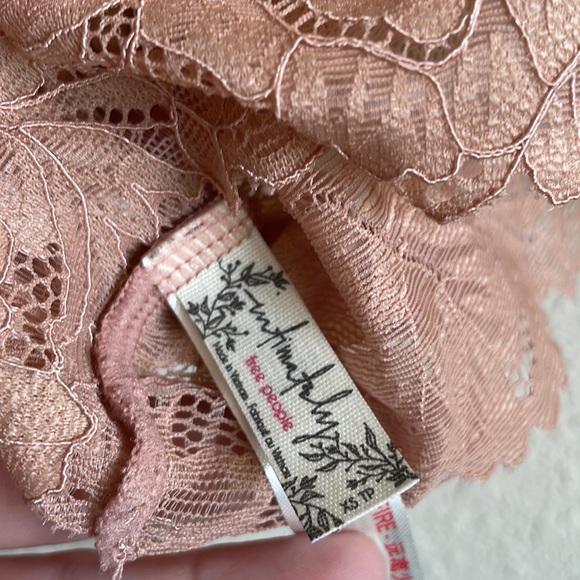 NWT Intimately Free People Everyday Lace Longline Bralette in Tuscany Size XS - Picture 8 of 12